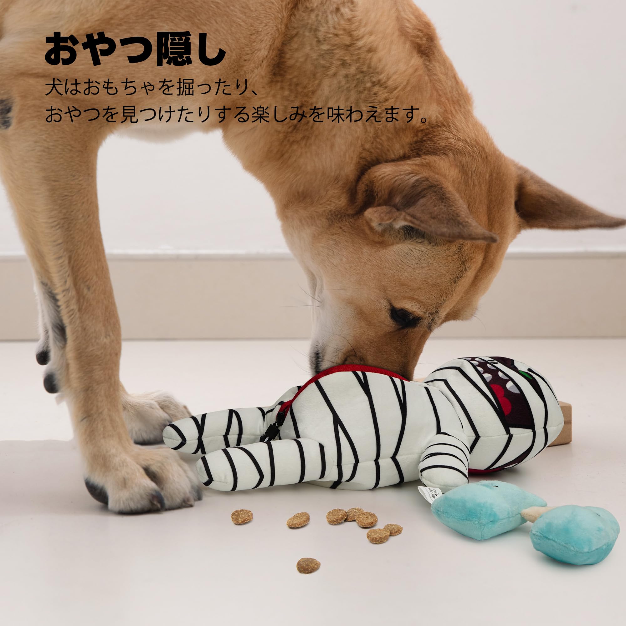 Amazon | Nocciola ゾンビ 犬 おもちゃ ペットトイ 音が鳴る