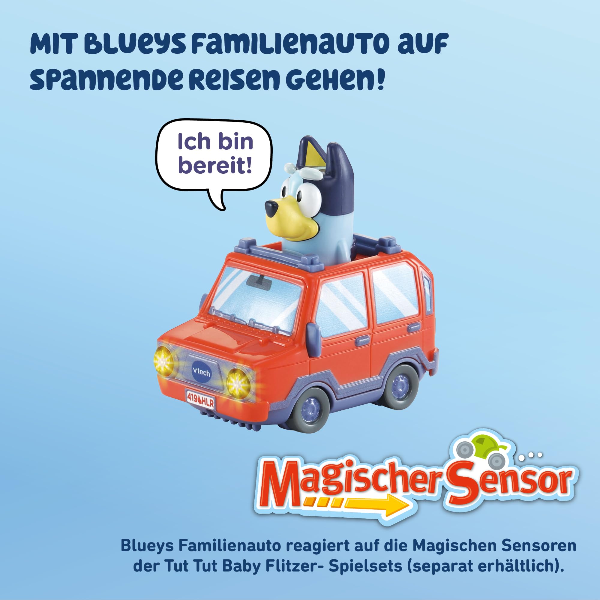 VTech TUT TUT Baby Flitzer - Blueys Familienhaus Spielset
