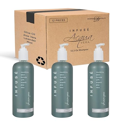 Miniatura 1 de Terra Pure Infundir Champú Menta Lavanda  Caja de 12 13.5 fl oz