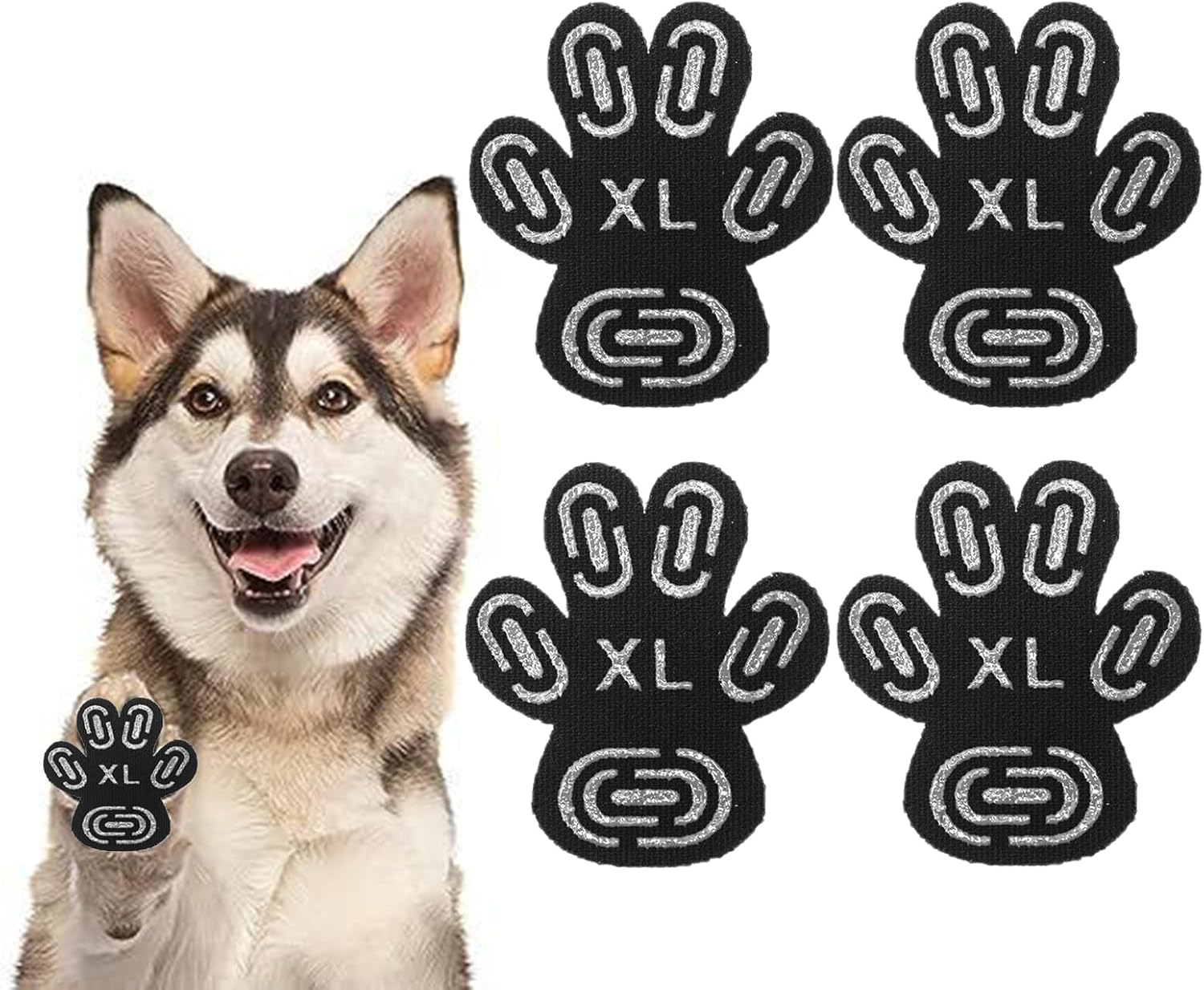 Dog Paw Protector Anti Slip Toe Grips Paw Pads for Dogs