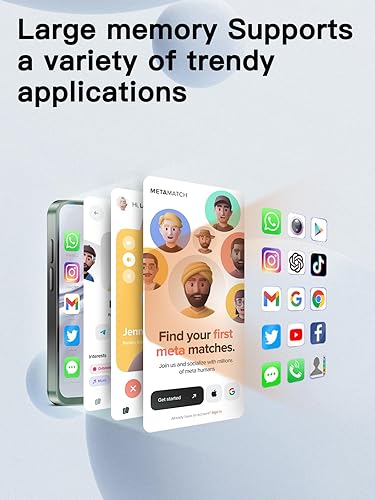 Miniatura 4 de Mini teléfono inteligente 4G desbloqueado, pantalla HD de 3.88 pulgadas, una opción compacta e ideal para niños y estudiantes, teléfono de respaldo