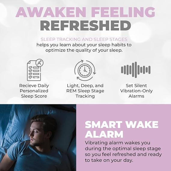 Fitbit Inspire 3 Health & Fitness Tracker Bundle - with Stress Management, Workout Intensity, Sleep Tracking, 24/7 Heart + 2 Silicone Bands, 2 Screen Protectors, Cleaning Cloth & Fast Charger
