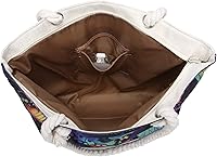 Vista 5 de Bolsas de mano con asa de cuerda, bolsa grande con asas de cuerda, lona resistente, reutilizable, bolsa de compras para comestibles, bolsa de playa