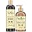 Shea Moisture Jamaican Black Castor Oil Clarifying Shampoo & Conditioner - Strengthen & Restore Sulfate-Free Shampoo & Conditioner Set with Shea Butter, ACV, and Peppermint Oil for Hair (2 Piece Set)