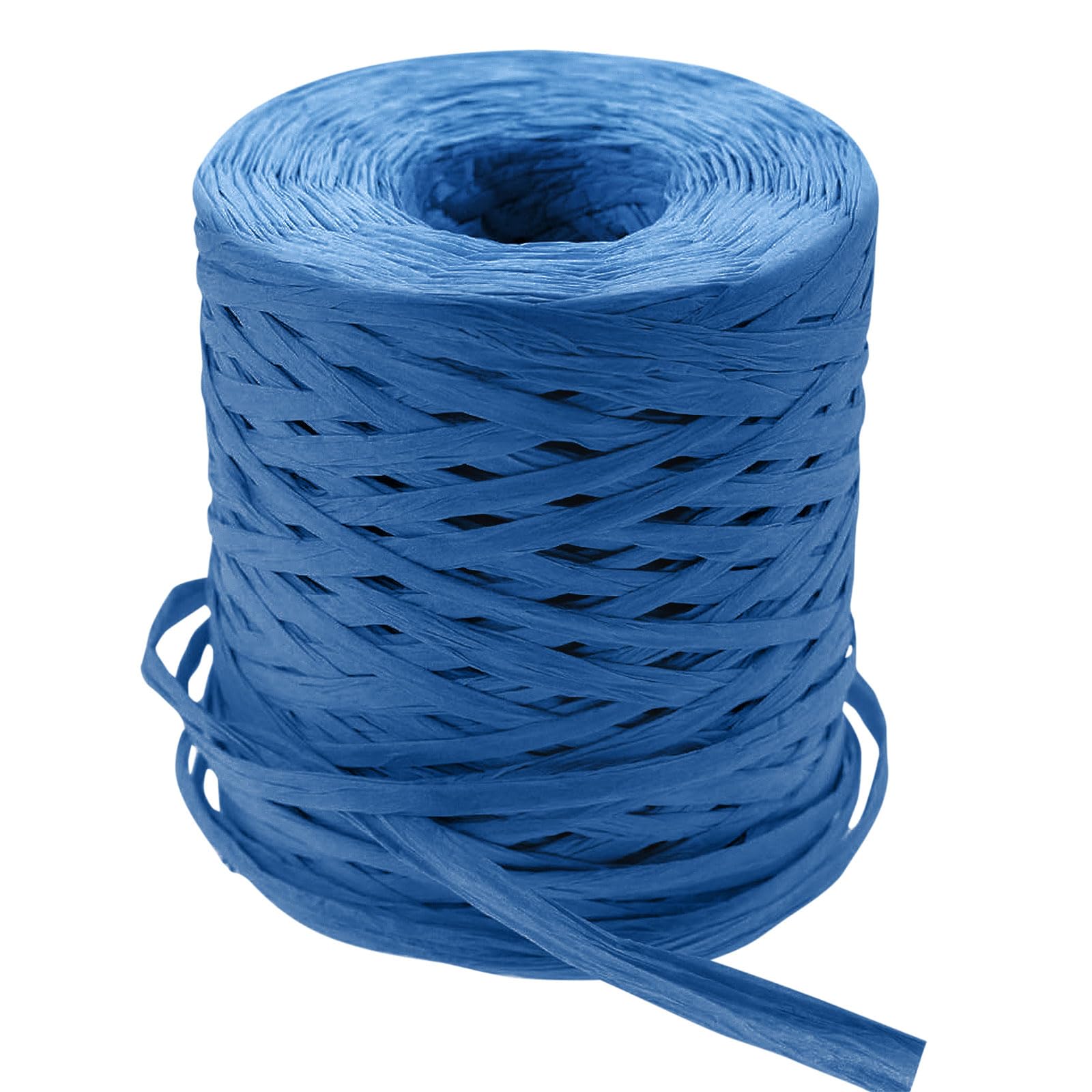 218 Yards Raffia Paper Craft Ribbon Packing Paper Twine, 1/4 Inch by 218 Yards