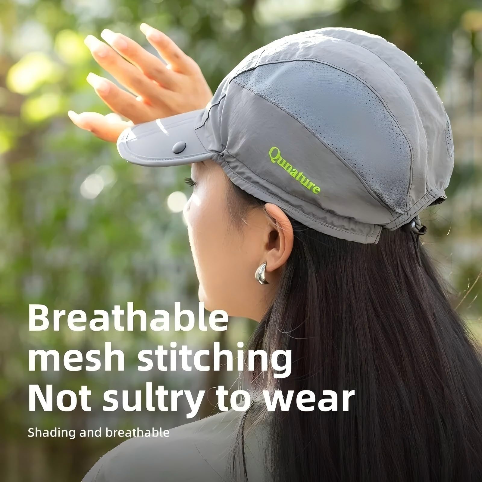 Gorro Plegable de Ciclismo UPF50+ para Hombre Mujer, Sombrero Transpirable Bajo Casco para Béisbol Running Senderismo Pesca Deporte al Aire Libre