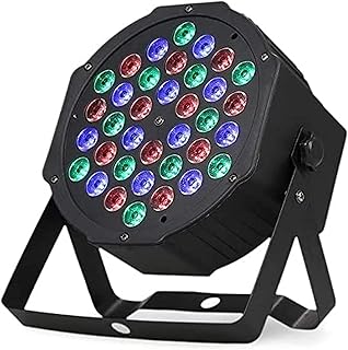 اضاءات مسرح خفيفة 40 وات RGB 36 مع قابس بطاقة صوت للحفلات ومناسبات الزفاف