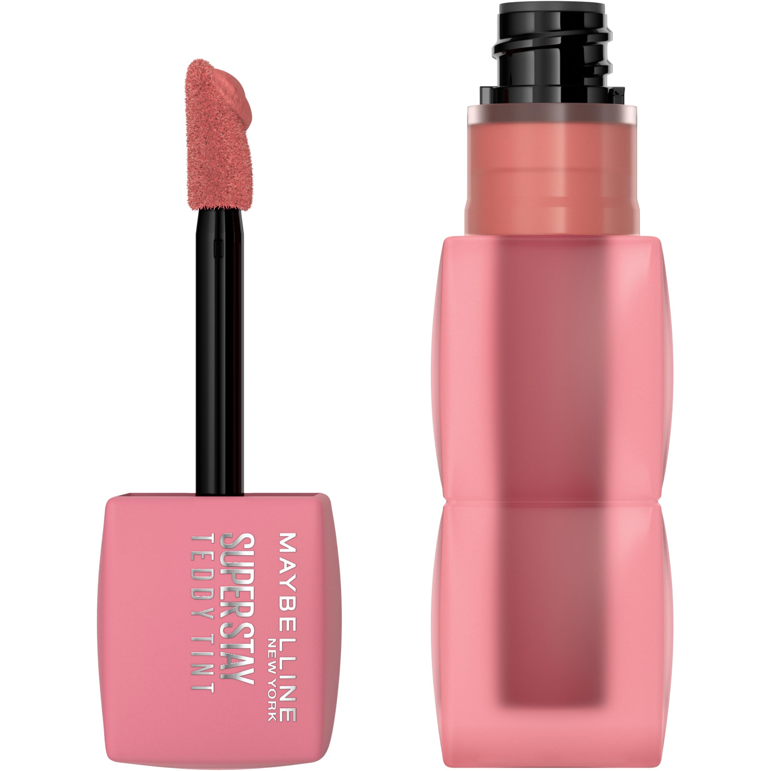 Photo 1 of MAYBELLINE Super Stay Teddy Lip Tint, Long Lasting Matte Lipstick for Up To 12HR Wear, Ribbon Tied, 1 Count
