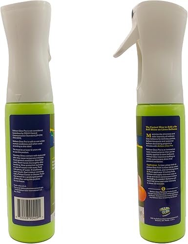 Miniatura 6 de Balloon Glow PRO | Spray de alto brillo de 10 onzas para globos de látex | Brillo instantáneo y acabado vibrante | Acabado similar al vidrio en