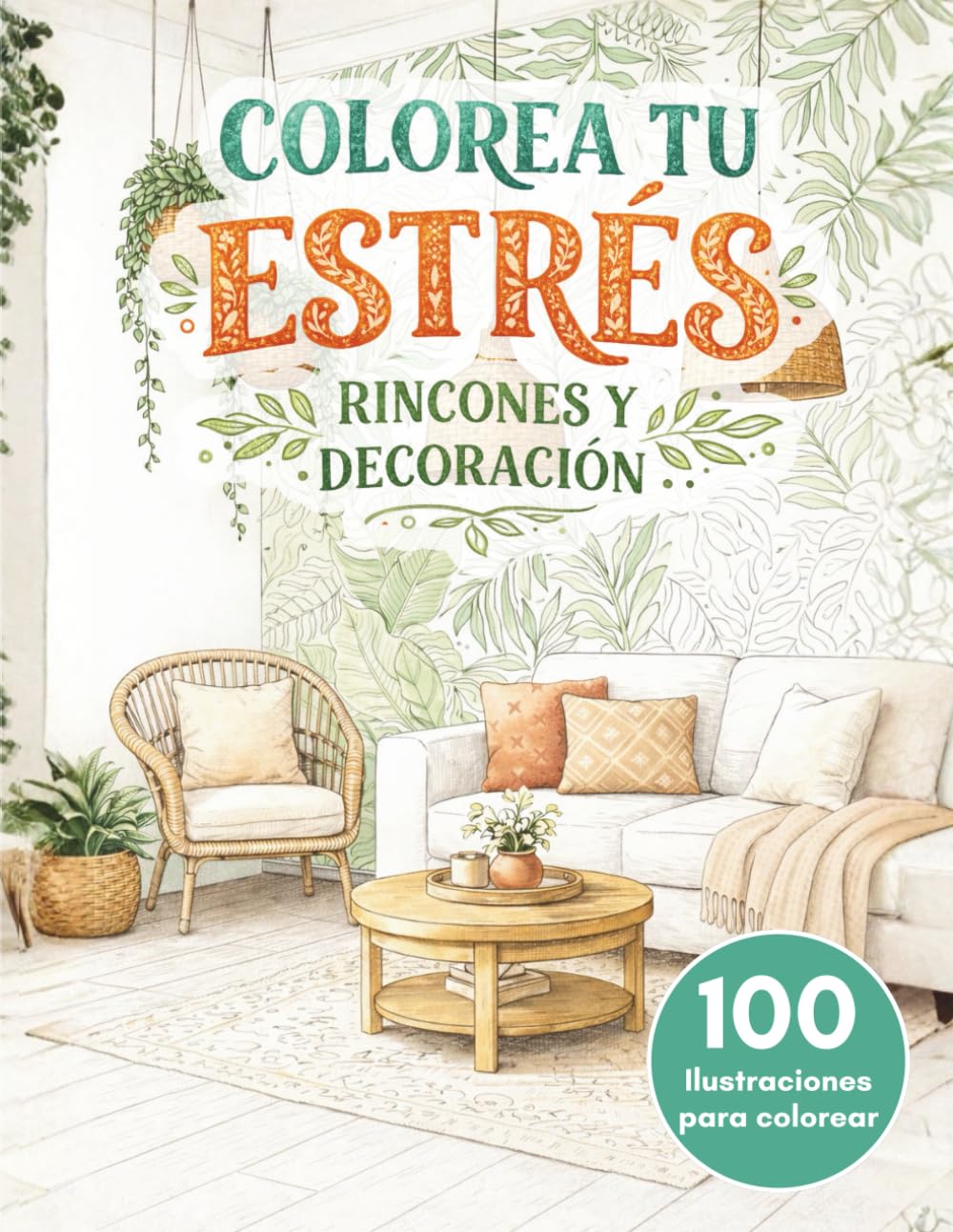Colorea tu Estrés: Rincones y Decoración