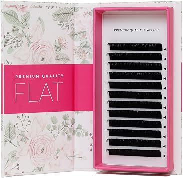 LLBA Ellipse Flat Lash Extensions 0.15 CC Curl 8-15mm