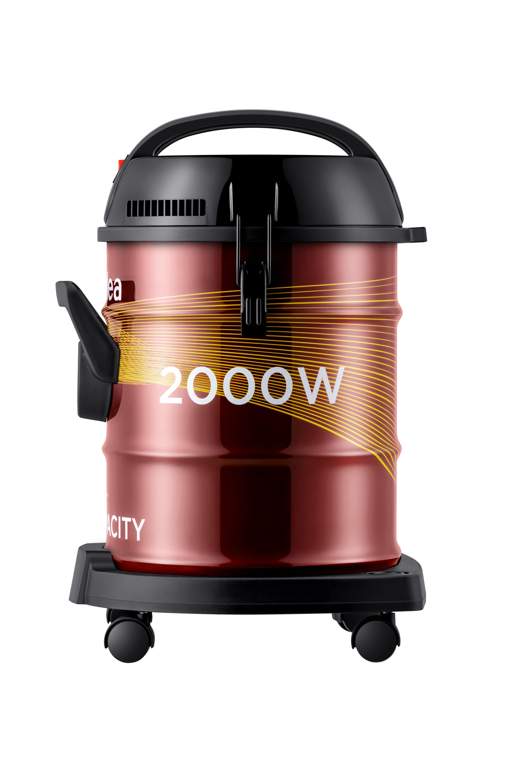 Drum Vacuum Cleaner 2000 Watts, 21 Liters Ultra Large Tank Dust Capacity with Adjustable Tube, Removable & Washable Filter, Rug-Floor Nozzle, Blower Function, Best For Home & Office, MDVC21