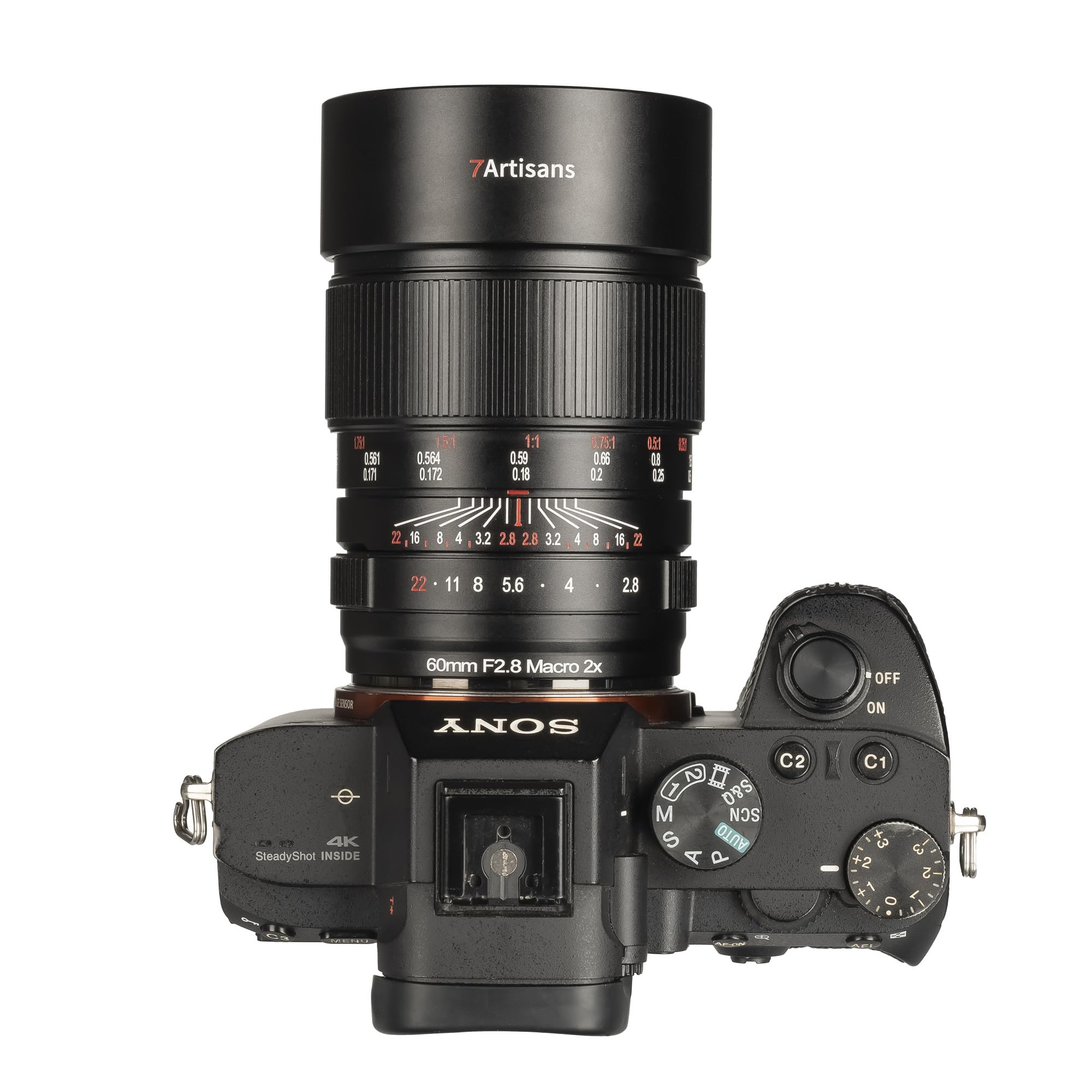 Amazon.co.jp: 7artisans 60mm F2.8 MACRO 2X マクロカメラ