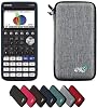 CALCUSO Economy Pack: Casio FX-CG 50 Graphic Calculator and WYNGS Protective Case in Light Grey