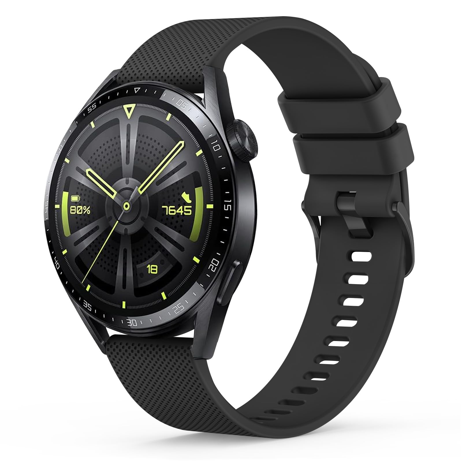 Oumida Correa para Huawei Watch GT 3 46mm / Huawei Watch GT 2 46mm / GT 2e 46mm/GT2 Pro 46mm/GT3 Pro para Hombre Mujer, 22mm Correas de Silicona Duradera, Pulsera de Repuesto Deportiva