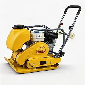 Vibratory Plate Compactor 6.5HP, 2205 lb Gas 212cc for Soil
