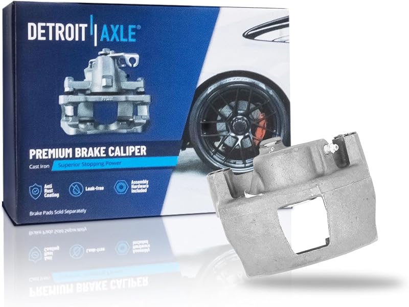 Pinça de freio dianteira esquerda Detroit Axle 4345L para Chevrolet Cavalier e Pontiac Sunfire 1995–2005 – 1 unidade