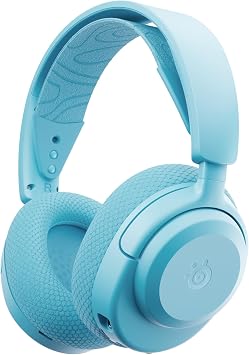 SteelSeries Arctis Nova 3P Wireless Aqua Gaming Kulaklık - Mobil Uygulama ile Kontrol - 40 Saat Pil Ömrü PS5, PS4, PC, Switch, Mobil Uyumlu