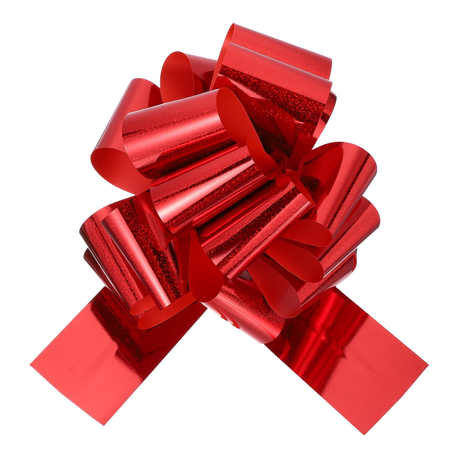 sourcing map 10 Inch Giant Large Pull Bow 1 Pcs Red