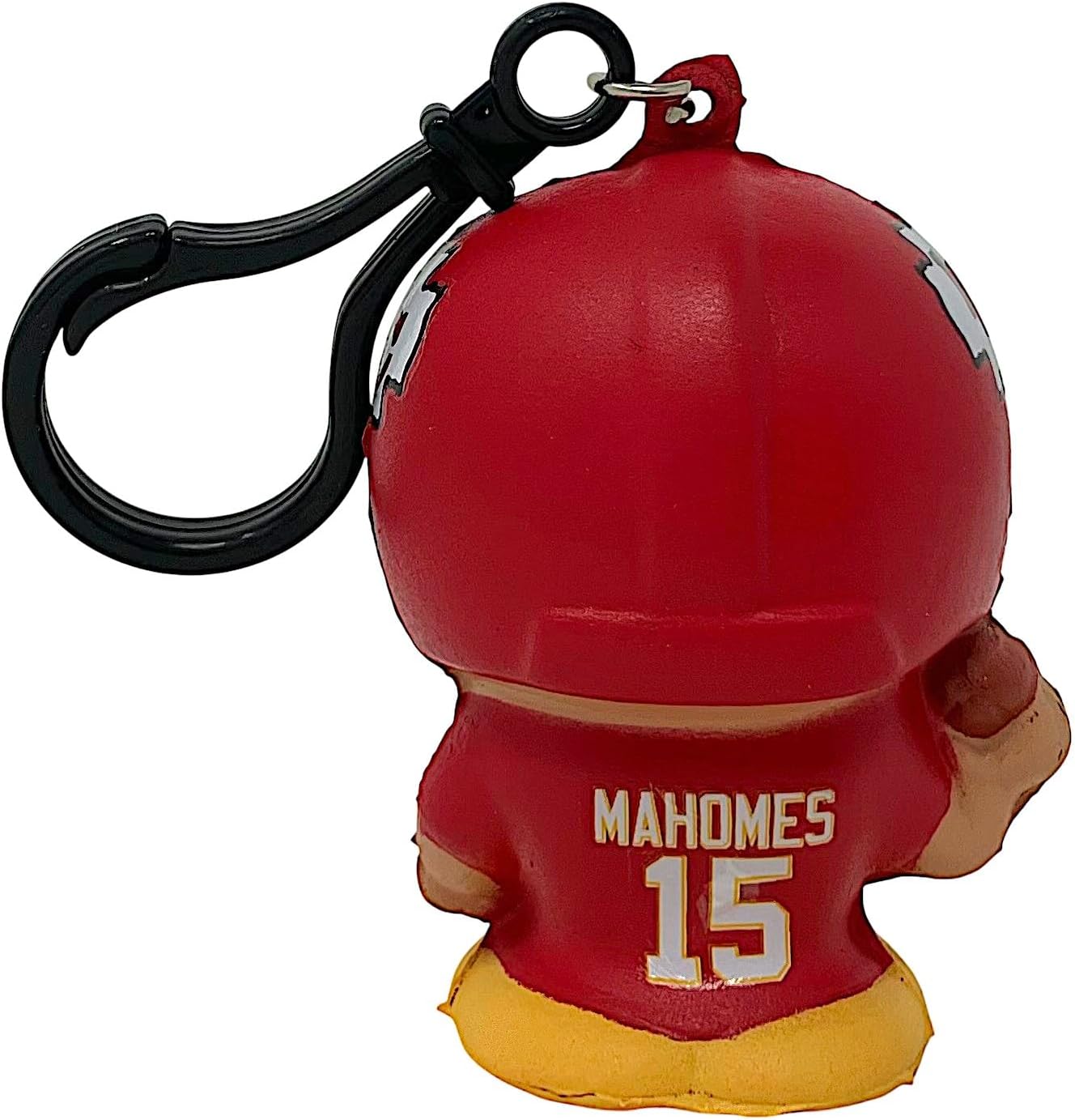 Party Animal NFL Squeezymates Kansas City Chiefs Mahomes Figurine, Team Colors, 2.5" Tall