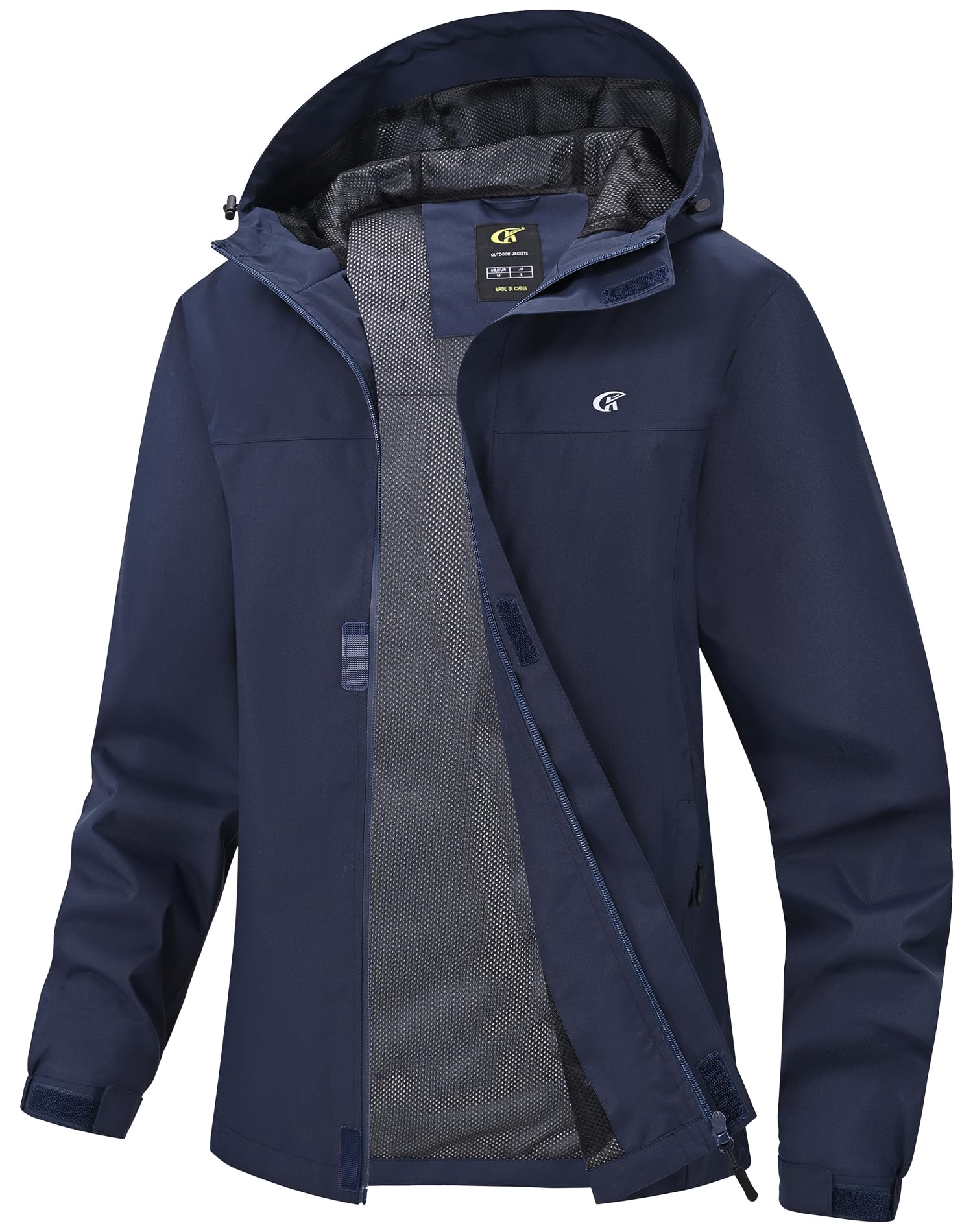 Huayuzh Softshelljacke für Damen Wasserdicht Atmungsaktiv Übergangsjacke Windjacke Regenjacke Wanderjacke Laufen Wandern