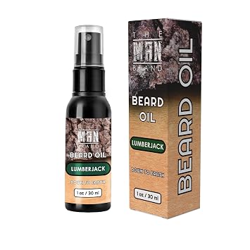 Lumberjack Beard Grooming Oil for Men Natural Conditioning Formula for Beard Styling and Care with Nourishing Beard Oil for Men 1 Ounce, Lumberjack