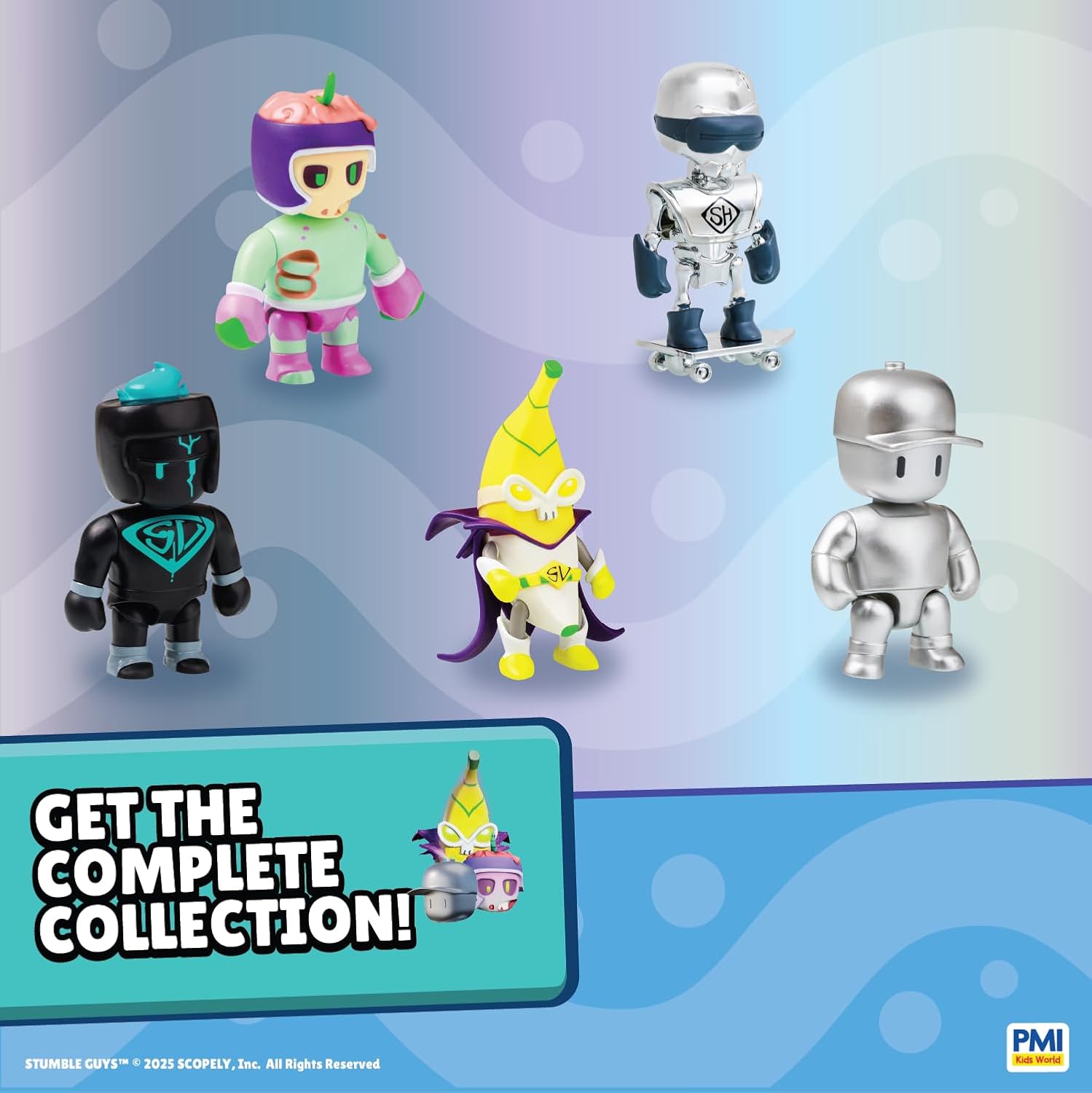 P.M.I. Stumble Guys Series 3 Articulated Action Figures 2-Pack Window Box