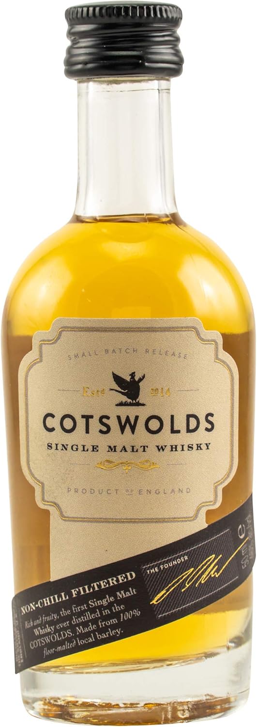 Cotswold Single Malt Whisky 5cl 46 ABV Amazon.co.uk Grocery