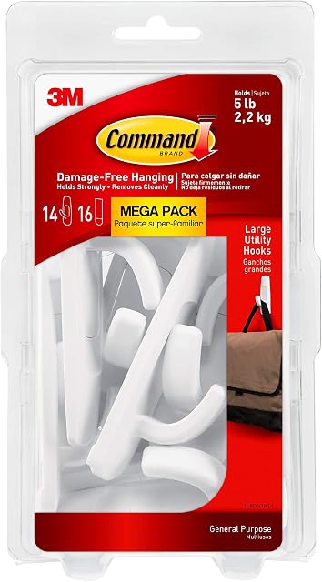 Command Large Utility Hook Mega Pack 17003-MPES