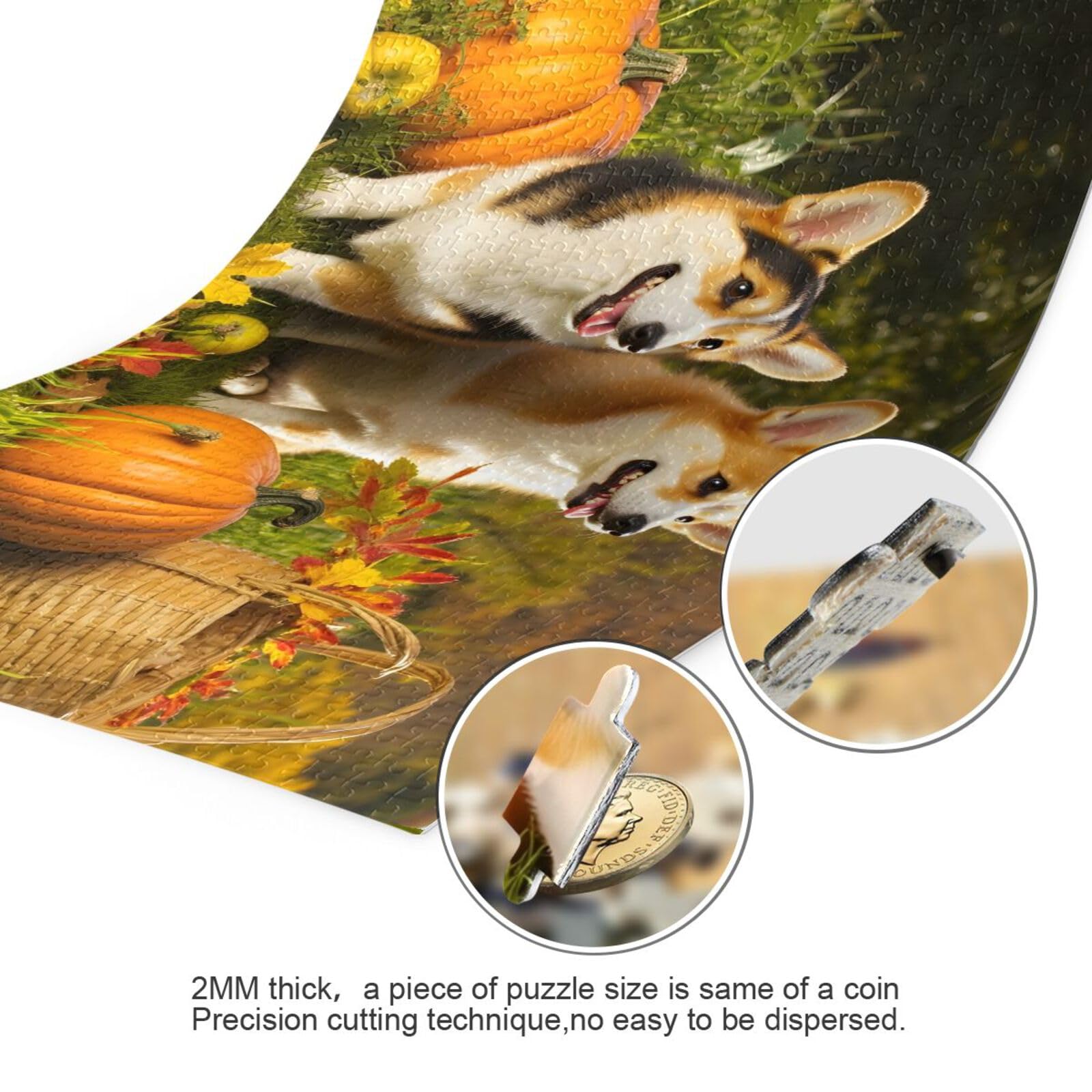 Amazon.co.jp: Welsh Corgi Pembroke Dog ジグソーパズル 500ピース