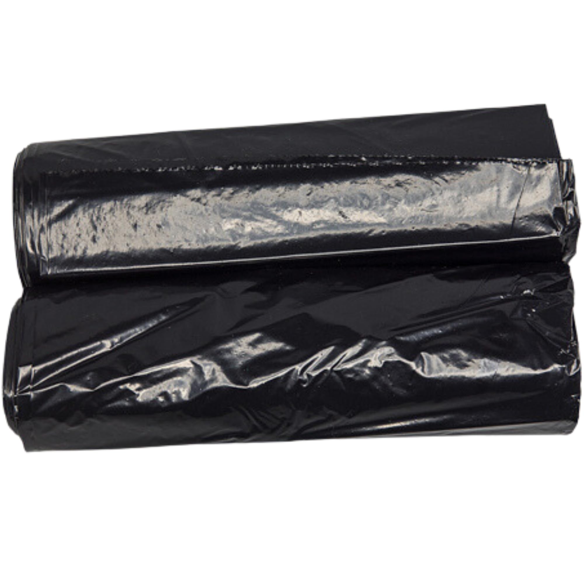 55 Gallons Extra Large Contractor Bags, Black Trash Bags for Home, Kitchen and Retail, 5 Bags/6 Rolls, Coreless, 36