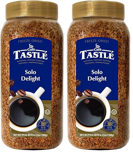 Miniatura 3 de Café Tastlé Solo Delight Café instantáneo liofilizado, 6.35 onzas