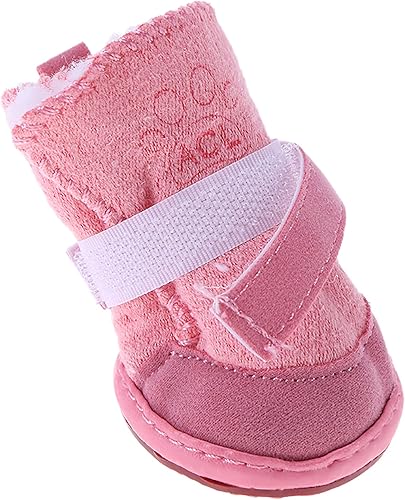 Miniatura 3 de Botines de nieve para cachorros para perros pequeños, botines Chihuahua para invierno, botines para gatos pequeños, zapatos para gatos para clima