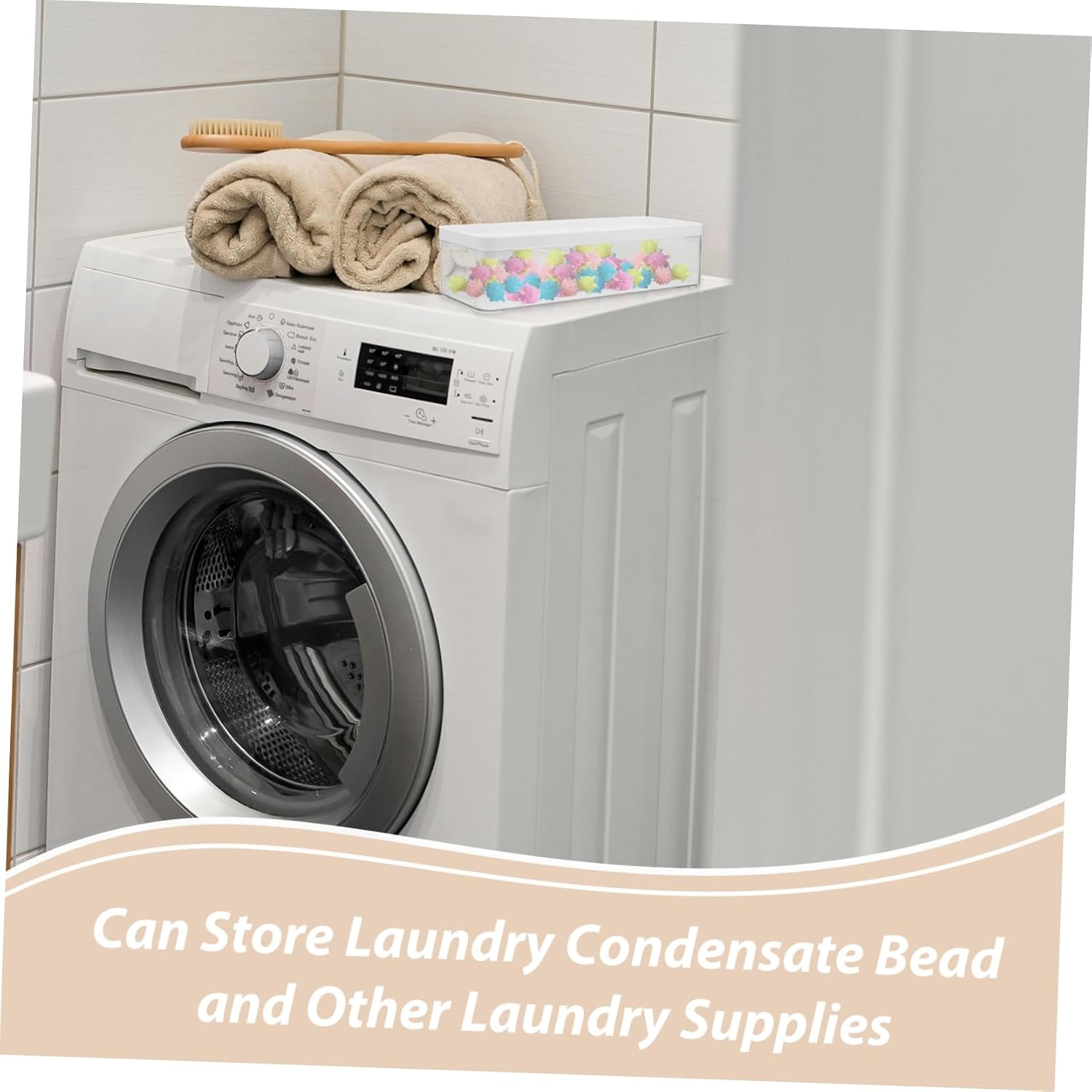 Laundry Soap Holder Stylish Laundry Storage Containers Airtight Sealed Dispenser for Powder