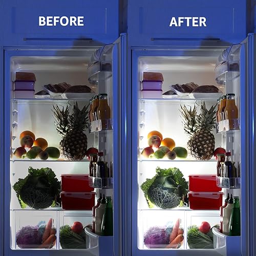 Miniatura 2 de Lepro Bombilla LED para refrigerador, equivalente a 40 W, resistente al agua, repuesto para Frigidaire, bombillas de congelador no regulables de luz