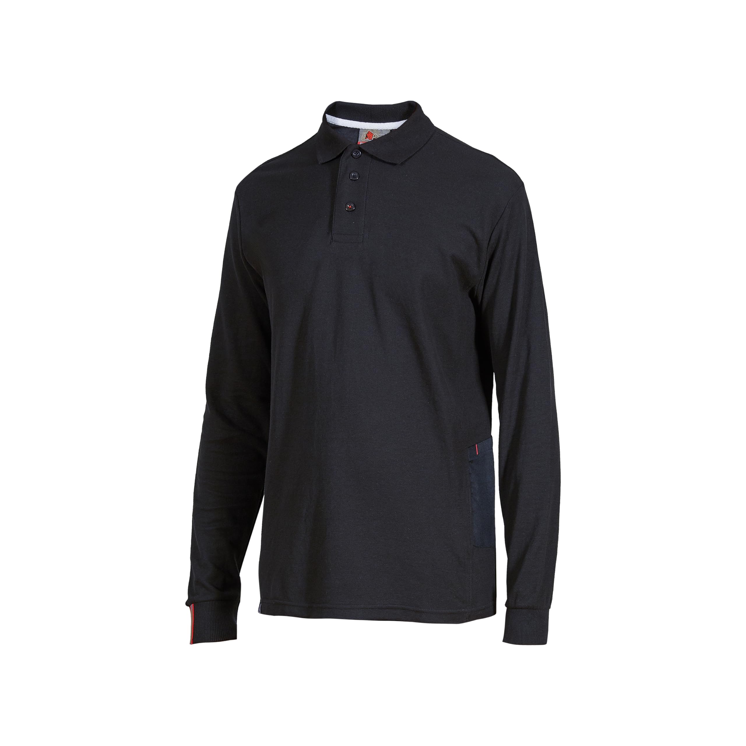 Polo U Power hombre manga larga azul ropa laboral pack 3 5