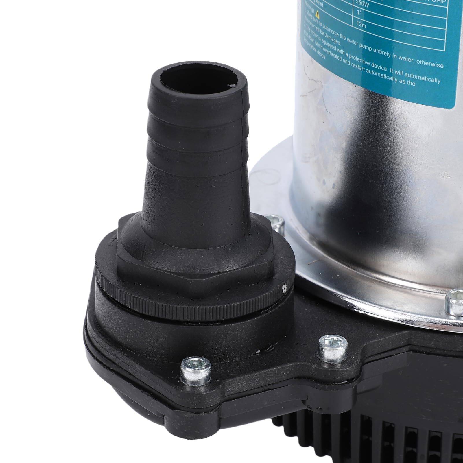 Luocute Bomba de Agua Sumergible Inalámbrica para Baterías, 1003 GPH | Bomba de Transferencia con Cuerpo de Hierro ABS, Cabezal Máximo de 39 Pies, para Agua Limpia y Sucia, Uso en Sótanos de