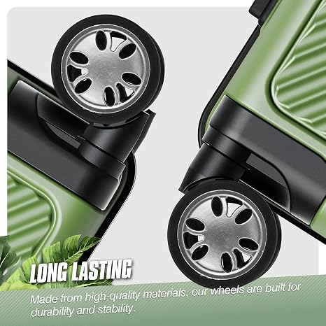 8 PCS Suitcase Replacement Wheels, 50mm Luggage Wheels, VK-A4