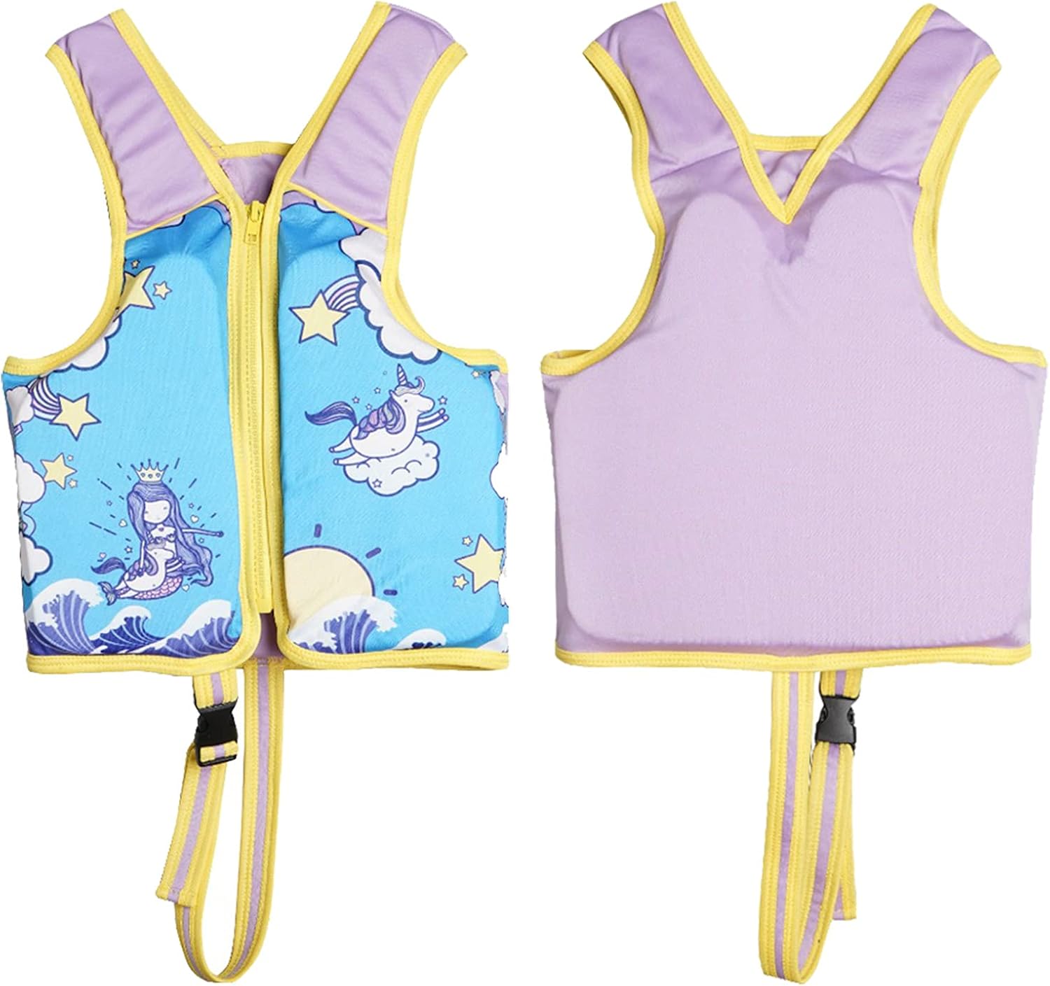 Kids Swim Vest Girl Swimsuit Swimming Learning Training Jackets with