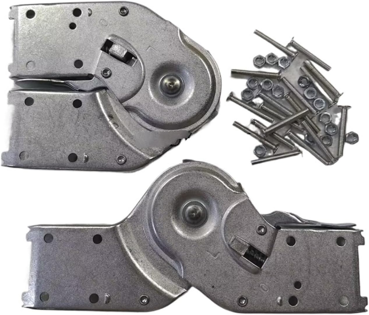 2 Pieces of Metal Multifunctional Folding Ladder Small Hinge Joint Switch with Buckle Hinge Hardware Accessories