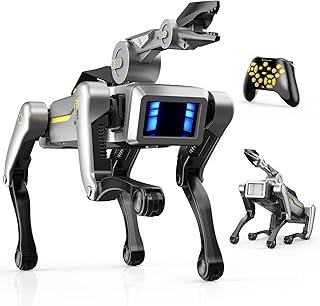 Sponsored Ad - EVADA Smart Robot Dog Robotic Puppy Dog with Clamp Arm, 20+ Interactive Voice Commands Actions Programming ...