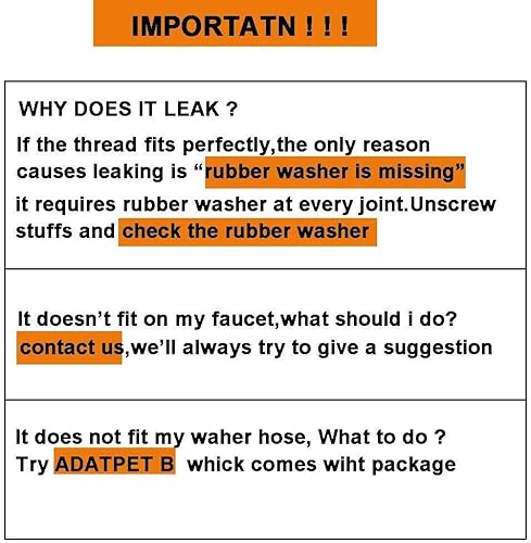 Miniatura 6 de Adaptador de grifo desviador de manguera de fregadero a jardín para lavadoralavavajillas portátillavadora, para baño y cocina