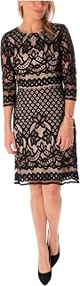 Women's Allover Lace Sheath Dress