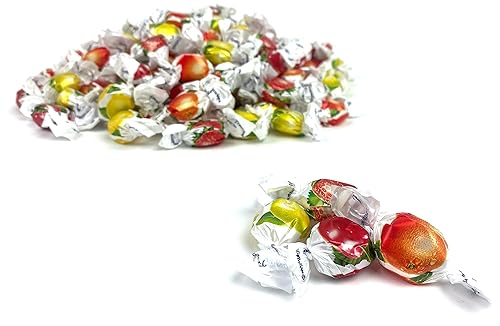 Miniatura 3 de FIDA Perugina Capri (Fruttallegre) - Caramelos duros rellenos, bolsa de 2 libras en una caja de corbata negra