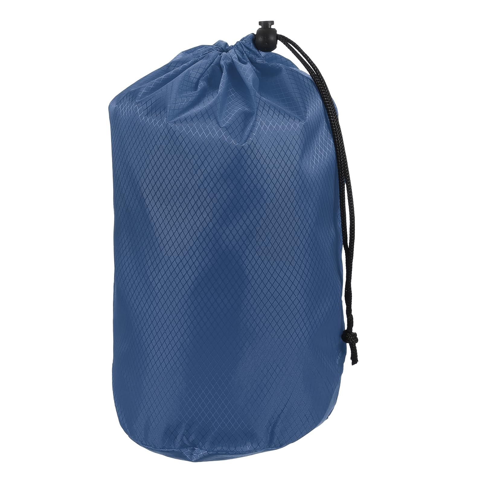 YELARXI Stuff Sack, Waterproof Ditty Bags Storage Sacks Portable Outdoor Ultralight Drawstring Dry Stuff Bag Gear with Toggle 5x10In & Dark Blue for (Backpacking Camping Traveling Hiking)