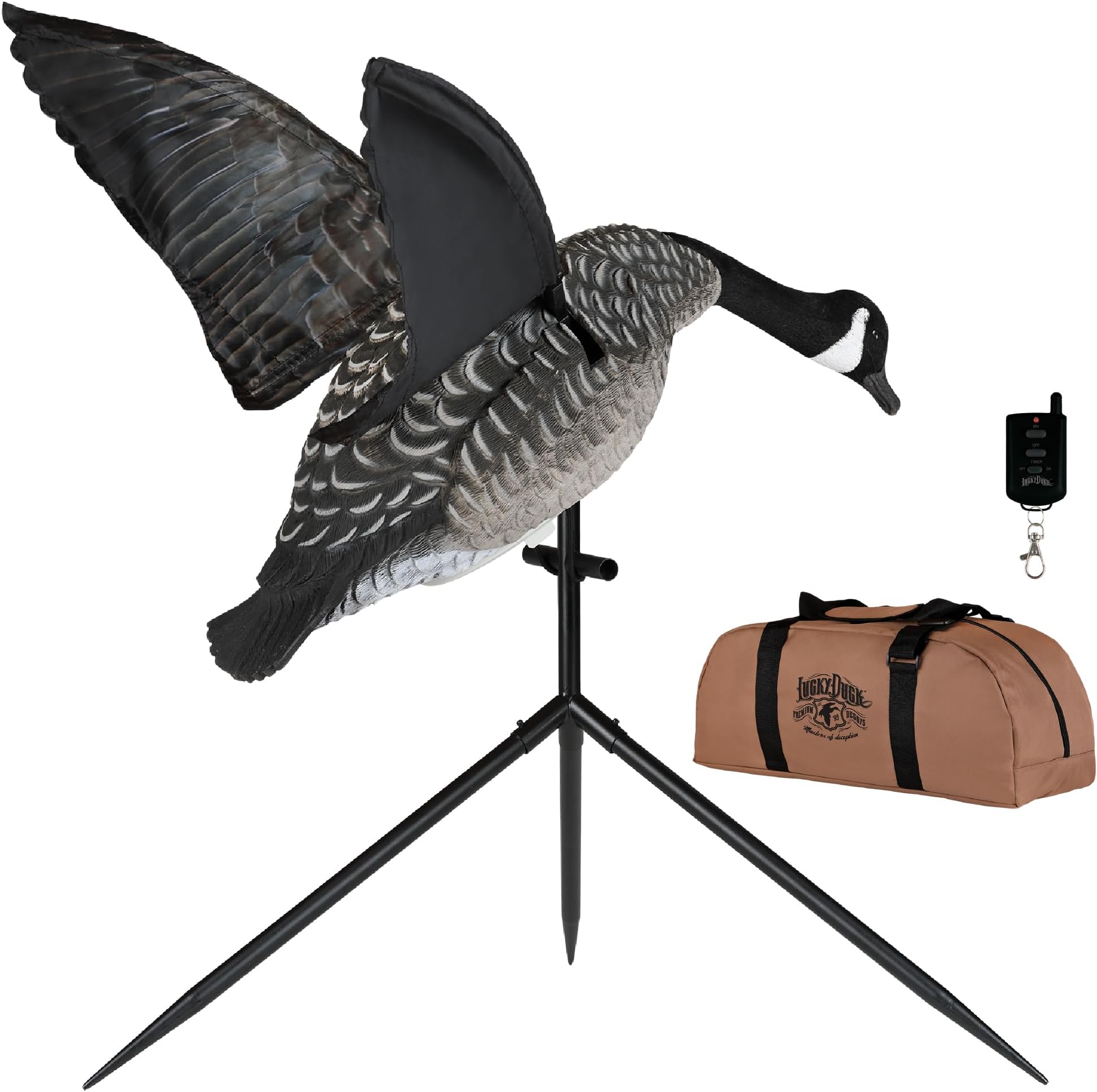 Lucky Duck Super Goose Flapper HDI, Remote Control All Weather Decoy