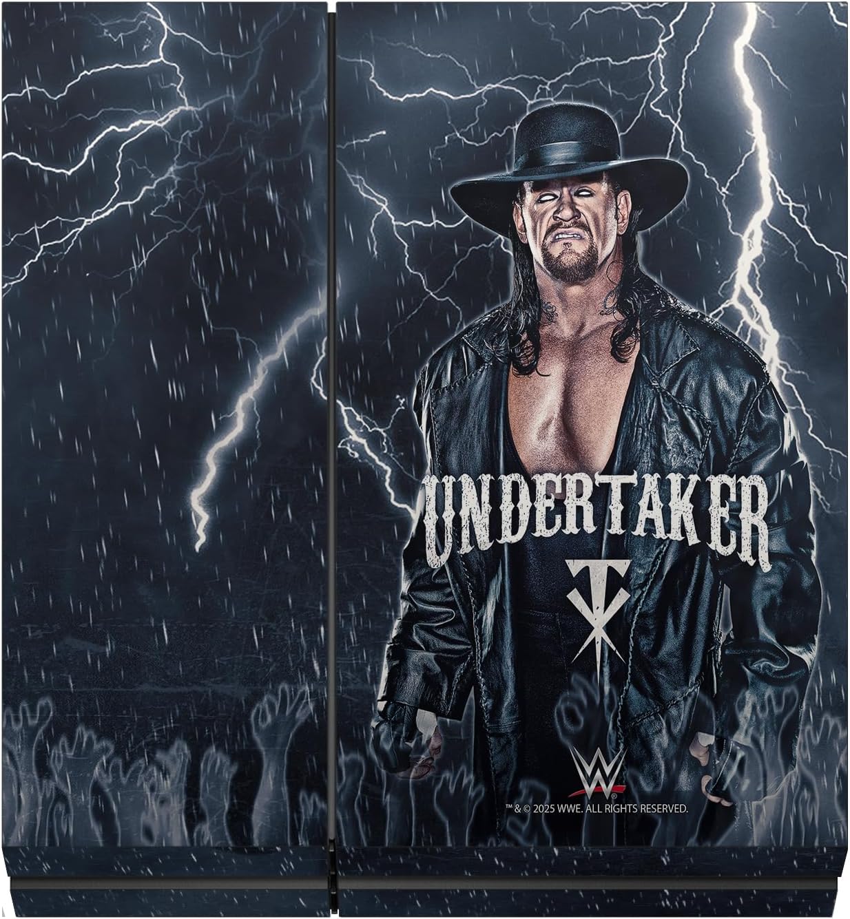 Head Case Designs Officially Licensed WWE Portrait The Undertaker Vinyl Sticker Gaming Skin Decal Cover Compatible With Sony PlayStation 4 PS4 Console