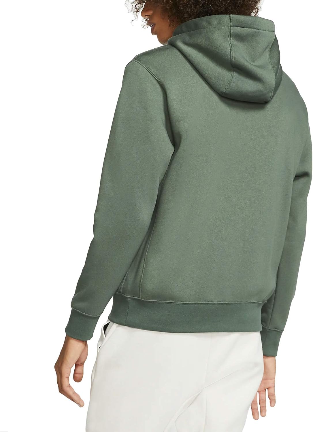 Nike Men's Sportswear Club Fleece Full Zip Hoodie, Fleece Zip-Up Hoodie Men, Galactic Jade/Galactic Jade/White, S - Image 2