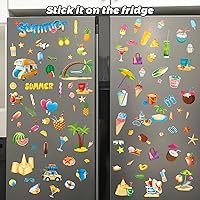 Vista 3 de 134 unidades de calcomanías de verano para ventanas de vidrio