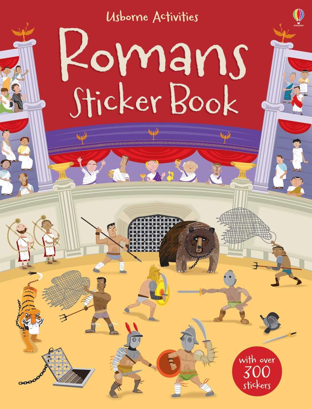 Romans Sticker Book by Fiona Watt (Paperback Book)